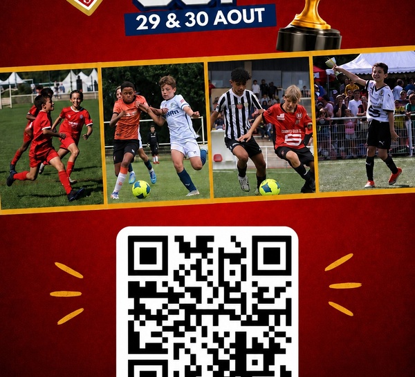 Suivez le tournoi avec le QR code ! Atoll cup 2026