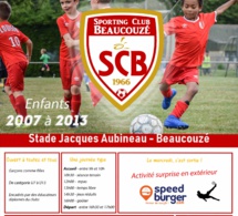 Stage football cet été au SCB