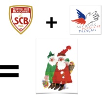 En attendant le Père Noël, le Père Noël Vert du SCB est passé !