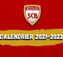 Calendrier 2021-2022