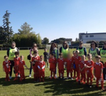 Tempête par temps bleu pour la R1, parfait coaching des mamans en U7