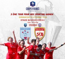 CDF 3ème Tour - Déplacement à la Flèche pour nos Sporting Women !