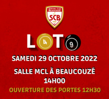 Le Loto du Sporting c'est demain !