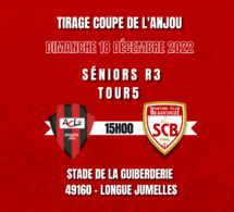 Tirage 5ème Tour Coupe de l'Anjou !