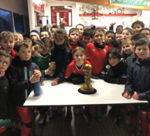 Tradition, le goûter de Noël de L'École de Football ce mercredi !