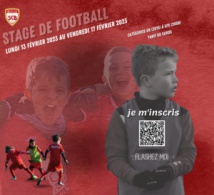 Stage Football SCB de U8 (2015) à U15 (2008)