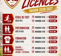 Permanences licences - saison 2026/2027